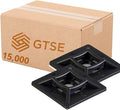 GTSE 9,000 Pack Black Zip Tie Mounts, 1" Adhesive Mounting Squares, Cable Tie Mount, Cable Clips Organizer Holders, Zip Tie Anchor for Wire Bundles, UV Resistant Tie Wrap Bases