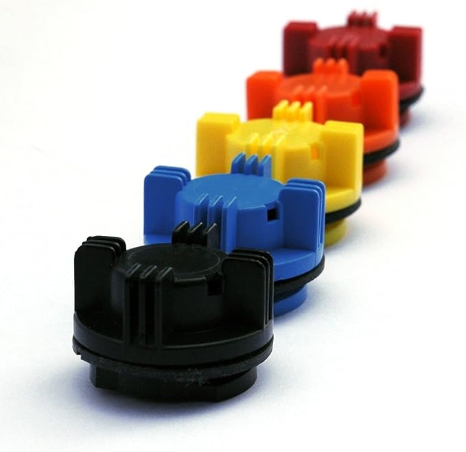 Battery Vent Caps (NOT DESIGNED FOR CAR BATTERIES) BLACK / 1 pc