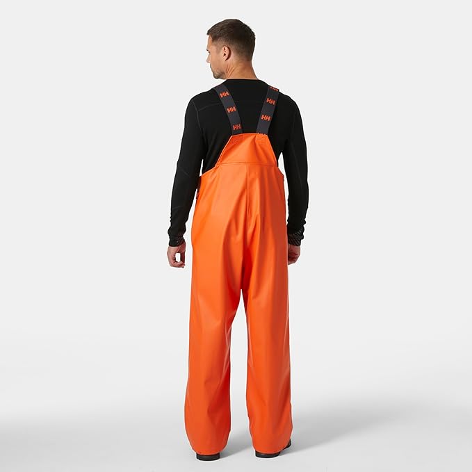Helly Hansen Workwear Gale Waterproof Mens Bib Overalls Made from Heavy-Duty Protective Polyester/Polyurethane for Mobility