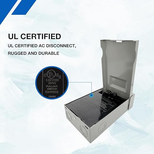 Z ZDS-30F Pull-Out Disconnect Switch 30A 240V Fused
