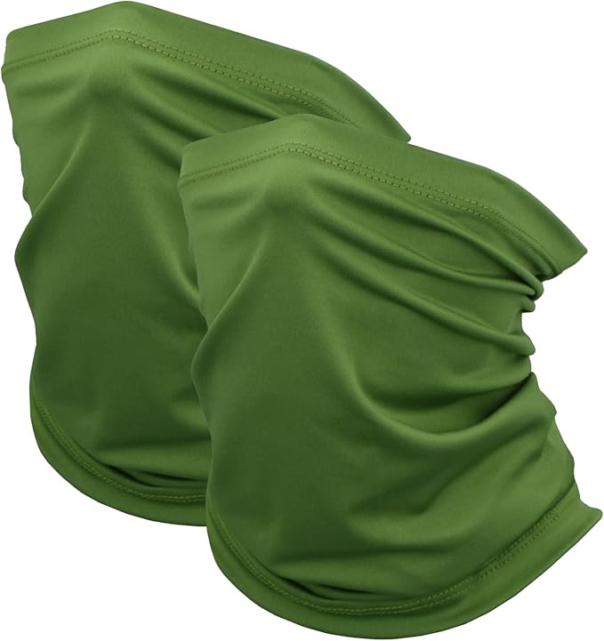 JHYWELL Cooling Neck Gaiter Face Mask, UV Protection Masks Gator, Windproof Bandana for Skiing, Fishing, Hiking, Cycling