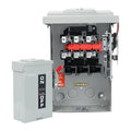 3P 30Amp 240V 3 Wire Heavy Duty Safety Switches，Ac Disconnect Switches Box，Quick Disconnect Safety Switch