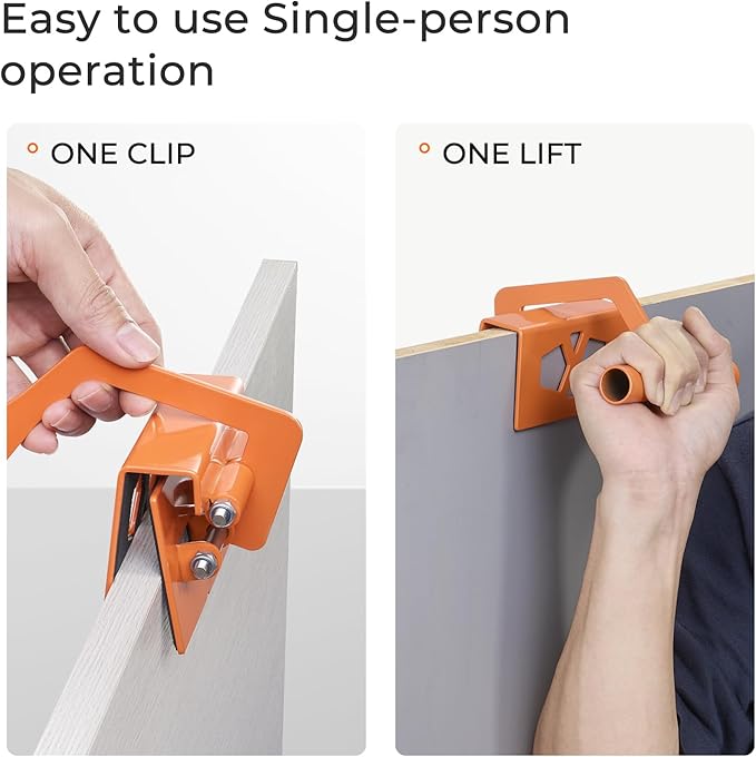 Imbot Panel Carrier，Plywood Lifting Tool, Drywall Carrying Tool，Support Up To 110 Lbs - One-Hand Ergonomic Handle, Suitable For Wood,Drywall，Woodworking Tools& Accessories