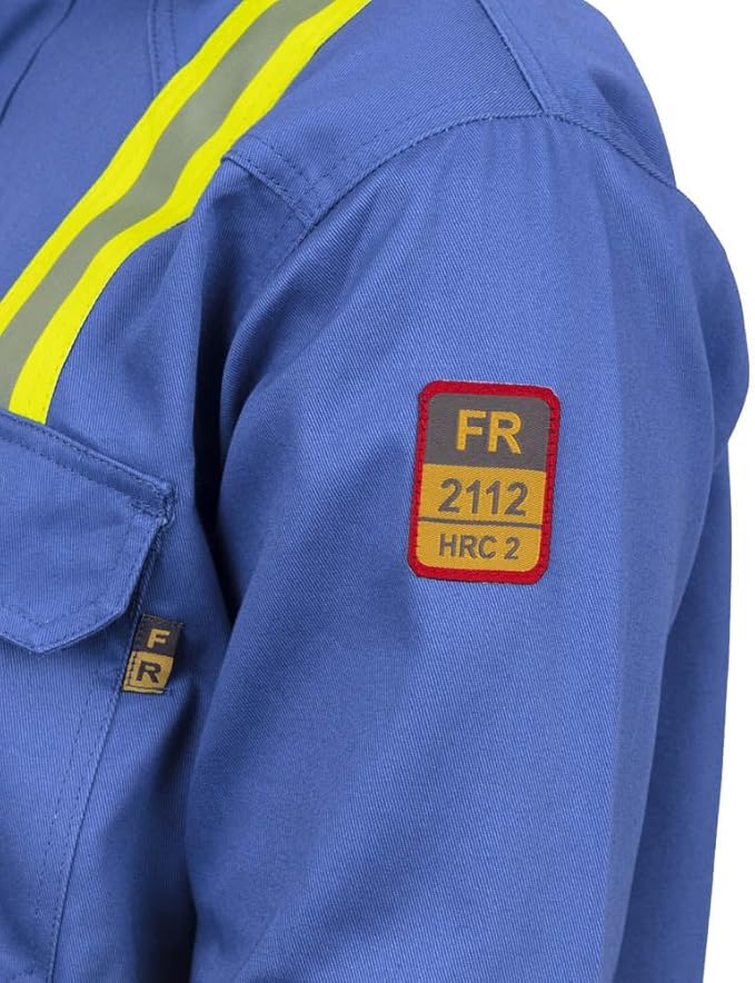 Flame Resistant High Visibility Hi Vis FR Shirt - 100% C - 7 oz