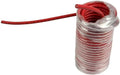 TEMCo 10 AWG Solar PV Wire, 25 ft Red, Bare Copper, Made in USA