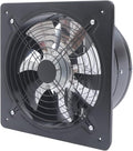 12'' Explosion Proof Exhaust Fan, 125W Industrial Axial Flow Fan Utility Blower Ventilator Extractor Factory Extraction Ventilation for Garage Shops Kitchen, 2800RPM