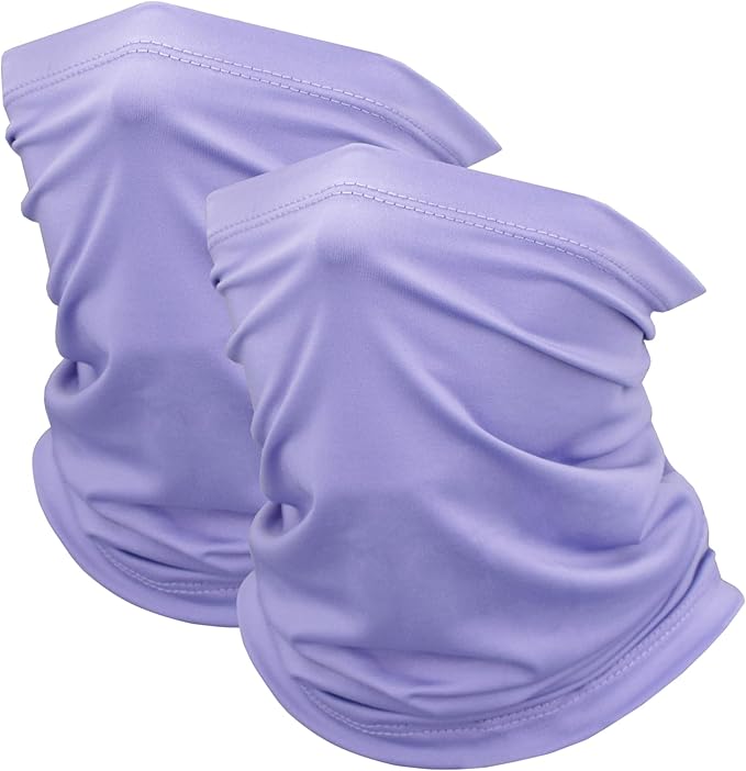 JHYWELL Cooling Neck Gaiter Face Mask, UV Protection Masks Gator, Windproof Bandana for Skiing, Fishing, Hiking, Cycling