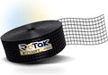 Rotak Critter Guard PRO - 4in x 100ft Solar Panel Bird Prevention Roll - Heavy Duty Galvanized Black PVC Coated ½ inch Wire Roll Mesh