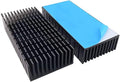 Easycargo 2pcs 40mm Heatsink Kit 100mmx40mmx20mm + 3M8810 Thermal Conductive Adhesive Tape, Cooling Aluminium Heat Sink