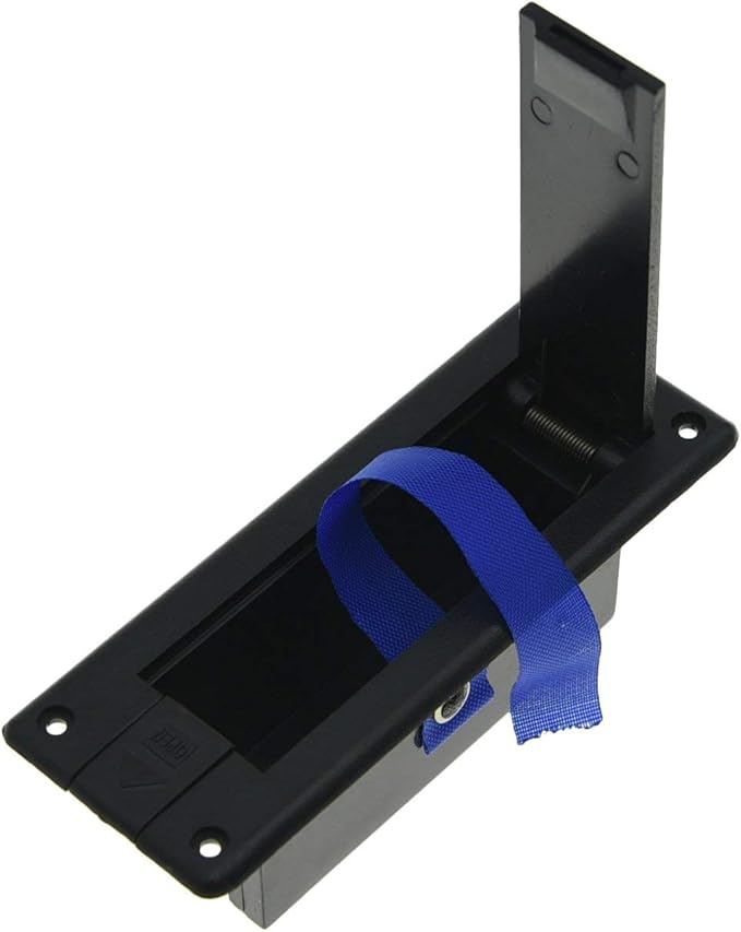 Dopro 9V Battery Cover Box Case Compartment with Pull String for Guitar Bass