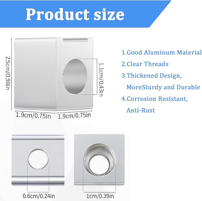 5 PCS #4-2/0 Neutral Lug Kit, Aluminum Grounding Lugs for Circuit Breaker and Electrical Connections