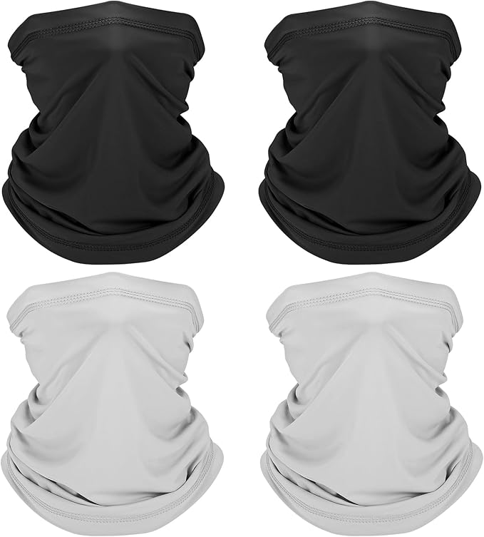 Cooling Neck Gaiter, Summer UV Face Mask Dust Balaclava, Neck Gator Bandana Face Cover for Sun Protection Men Women Outdoor