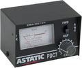 Astatic 302-01768 PDC7 Compact SWR Meter, Black