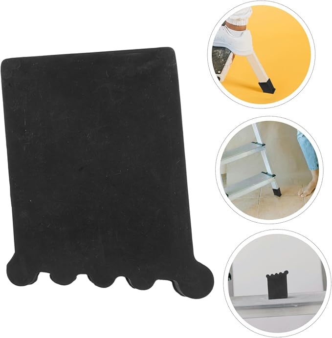 4pcs Ladder Protector Caps Non-Slip Feet Covers for Aluminum Alloy Step Ladders Durable End Caps for Enhanced Stability Suitable for Home and Construction Use