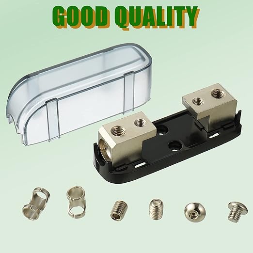 Mini ANL Fuse Holder - Midi Fuse Holder for Automotive Marine (2 Pcs)