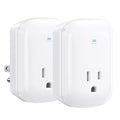 [ETL Listed] Cable Matters 2-Pack 1350 Joules Single Outlet Surge Protector for TV, PC, Xbox, PS5, Refrigerator, Treadmill, 15A/1875W, 500V Clamping Voltage Wall Surge Protector Outlet, White