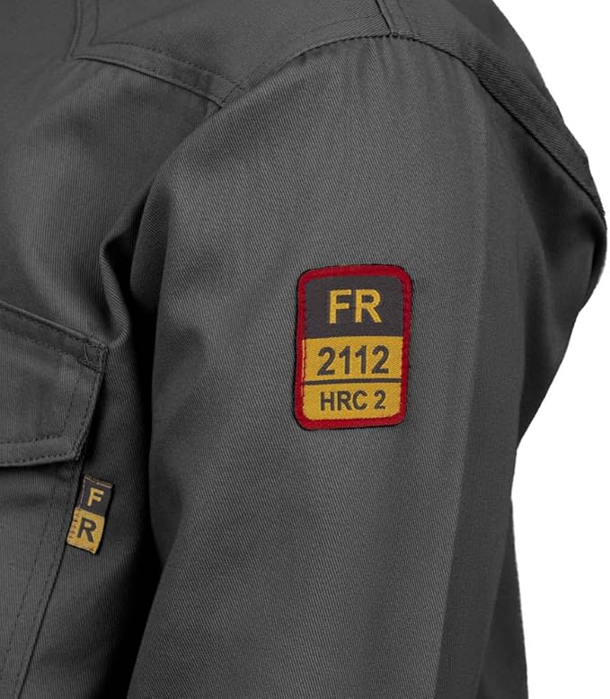Just In Trend Flame Resistant Light Weight FR Shirt for Men - 88% Cotton, 12% Nylon, 7oz, NFPA 2112