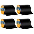 ADHES Deck Joist Tape, 6" x 16', 4 Rolls Weather Resistance & Waterproof Butyl Joist Tape for Decking, Deck Flashing Tape, Ideal for Wood Decks Beams Roof, Outdoor Construction Use