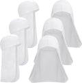 Sintege 6 Pieces Hard Hat Sun Shade Cooling Skull Cap Sun Neck Protector Quick Dry Neck Shade for Women Men