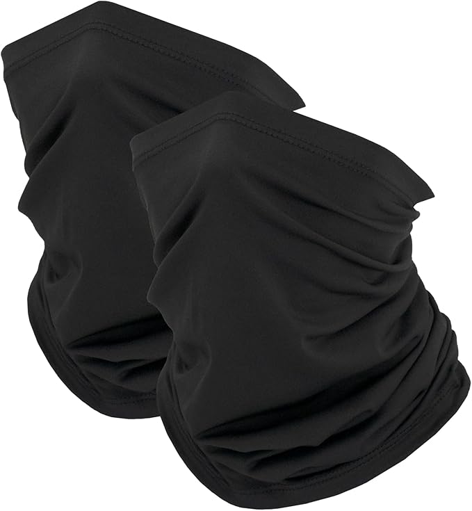 JHYWELL Cooling Neck Gaiter Face Mask, UV Protection Masks Gator, Windproof Bandana for Skiing, Fishing, Hiking, Cycling