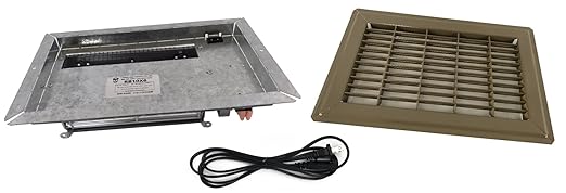 Tjernlund RB10X6B Register Booster Fan 10 x 6" Brown Grill