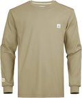 FR Shirts for Men CAT2/HRC2 6.5oz Lightweight Fire Resistant Shirts for Men Long Sleeve Crewneck T-Shirt