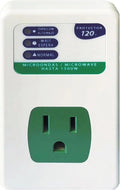 Electronic Voltage Protector(Surge Protector) Household Appliance Voltage Protection OverVoltage and UnderVoltage Protection Socket Surge Protector for Refrigerator E39-120V