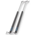 ARANA Gas Struts 30 inch 55lb with Brackets (2 Pack) - Heavy Duty Lift Support for RV Bed Hatch & Storage Box Lid - Hydraulic Spring Shocks for Camper Bed, Trap Door, Floor Hatch