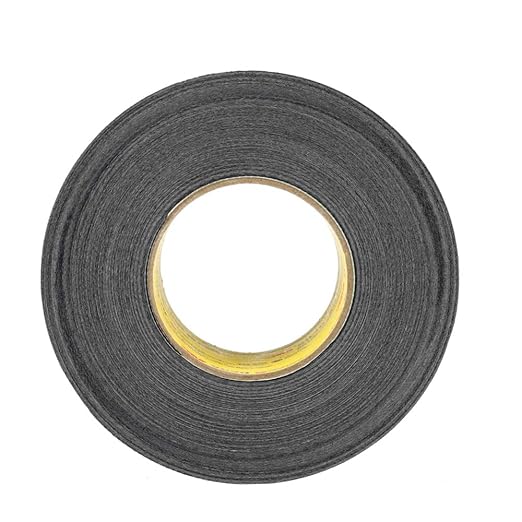 3M Performance Plus 8979 Duct Tape Heavy Duty, Black, 72 mm x 54.8 m, 12.1 mil, 6 Month Clean Removal, Resists UV and Weather for up to 12 Months, Tears Cleanly, Curl-Resistant, 12 Rolls