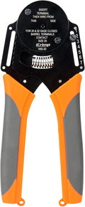 iCrimp Closed Barrel Crimper 4 way Indents,8 Impressions for Deutsch Solid Contacts gage 20&22(IWD-20)