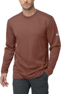 FR Shirts for Men 4oz Lightweight Fire Resistant Shirts for Men Long Sleeve Welding Shirt CAT1