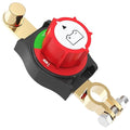Top Post Battery Disconnect Switch, Malictele On/Off 12-48V Negative Battery Quick Disconnect 275A Heavy Duty Kill Switch for Car, Marine, RV, Boat, Truck