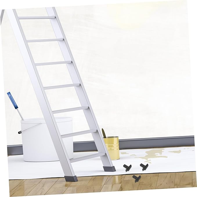 Gadpiparty 3pcs Ladder Button Replacement Kit Telescopic Ladder Parts Easy Install Non-Slip Silicone Feet for Enhanced Safety and Stability Compatible with Various Types