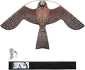 eyijklzo Bird Scarer Flying Kite Crops Farm Flying Bird Hawk Flying Kite, Only Red Kite