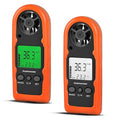 BTMETER Anemometer Handheld Wind Speed Meter, Mini Digital Air Flow Meter with LCD Backlight/Wind Chill & Temp, Max/Avg/Current Mode to Measure Air Flow Velocity for Kayaking Drone HVAC 816B-2pcs
