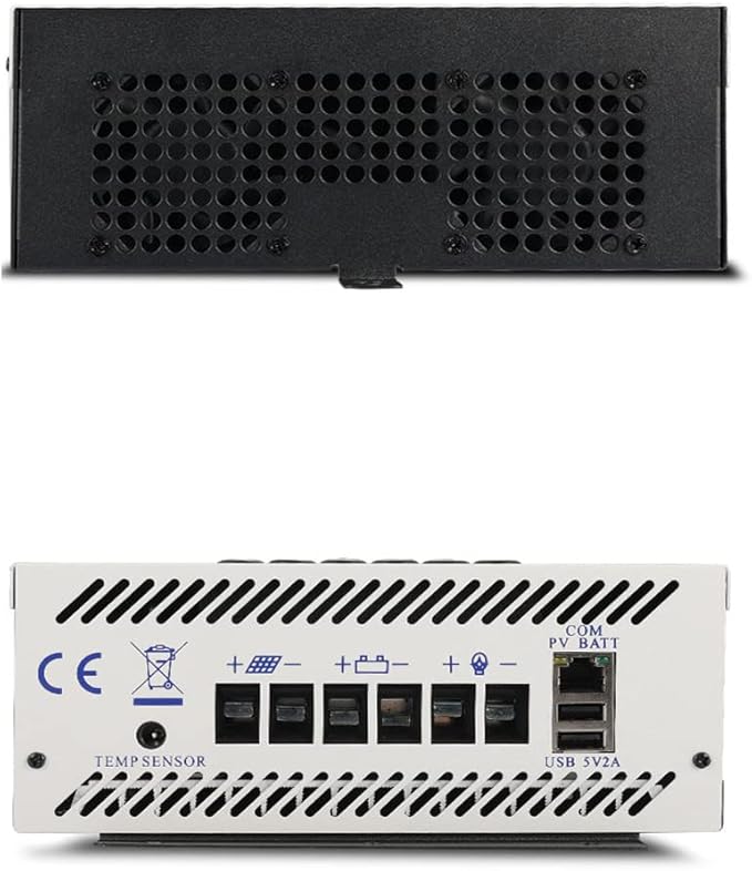 100 Amp MPPT Charge Controller MPPT 12V 24V 36V 48V Auto, 100amp Solar Charge Regulator Max 150V w/LCD Display Work with AGM, Gel, Flooded and Lithium, Max Input Power 5000W