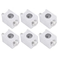 6pcs #4-2/0 Neutral Lug Kit, Aluminum Circuit Breaker Ground Lugs for Grounding Electrical Connections Home & Electrician Use