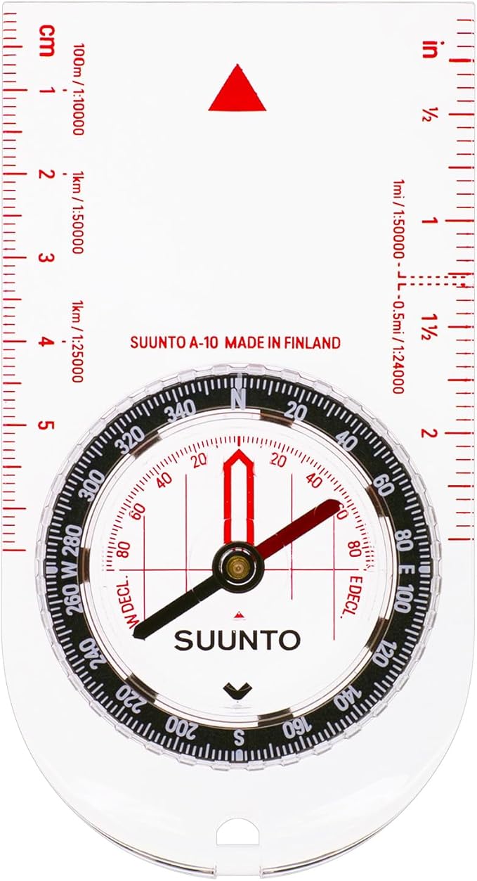 SUUNTO A-10 Compass: Compact, simple to use recreational hiking compass