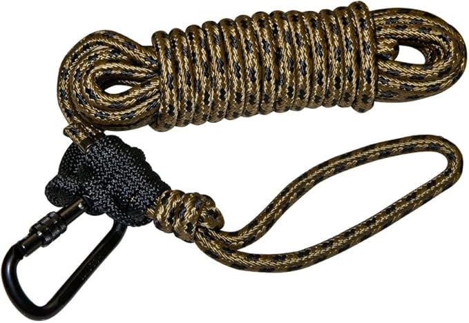 Hunter Safety System Lifeline – Treestand Safety Rope System with Ground-to-Stand Fall Protection & Silent Climbing