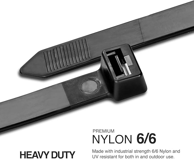 TR Industrial Ultra Heavy Duty Multi-Purpose UV Cable Ties (13.8")