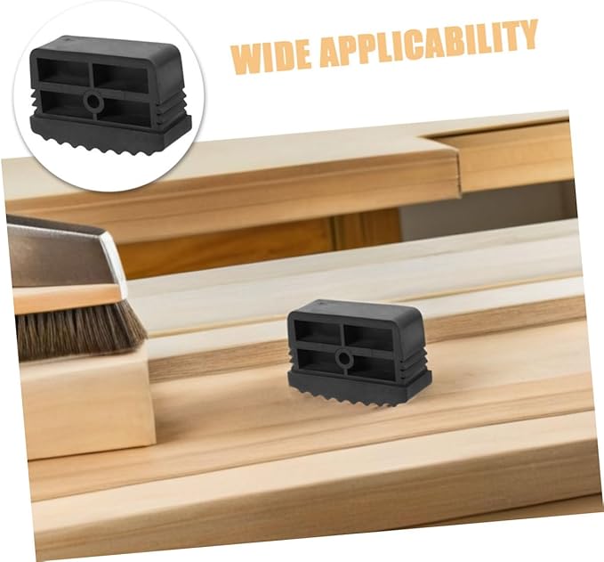 2pcs Ladder Feet Rubber Pads Non Slip Covers for Enhanced Stability and Safety Fit for Various Surfaces for Household Use Skid Accessories for Ladder Leg Caps