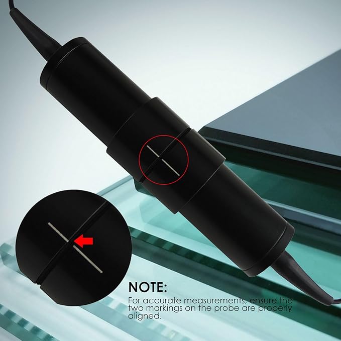Gain Express Digital Car Window Tint Meter - Portable Solar Tester for Visual Light Transmission, Filmed Glass, UV IR Rejection and Spectrum Analysis