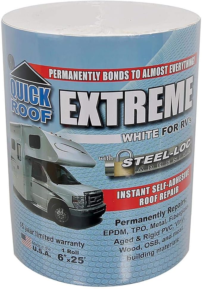 Cofair UBE625 Quick Roof Extreme White 6" x 25'