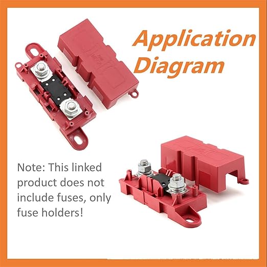 AMG MEGA Fuse Holder (Pack of 2)