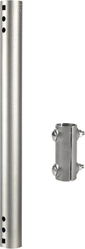 CEKAY 304 Stainless Steel Extension Pole for CEKAY Diameter 1.5" J Pole Mount (Diameter 1.5", Length 16.5")