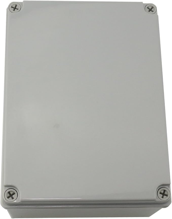 Ogrmar Plastic Dustproof IP65 Junction Box DIY Case Enclosure (8"x 6"x 4")