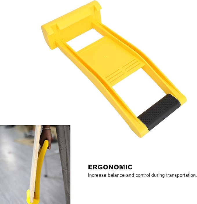 Tyenaza Drywall Carrier, ABS Drywall Carrying Handle Lift and Carry Panel Mover for Wood Board Glass with 176 lbs Load Bearing