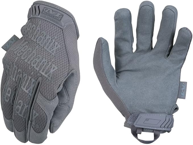 Mechanix Wear Original Tactical Glove - High Performance Anti-Slip Grip Safety Gloves - Impact Resistant & Touchscreen Capable - XX-Large - Wolf Grey