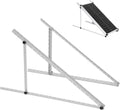 45" Solar Panel Mount Brackets Adjustable Solar Panel Tilt Mount Brackets for 100-400 Watts Solar Panel 2400Pa Windproof for Roof, RV, Ground, Boat and Off-Grid (Brackets)
