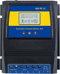 MOES Dual Power Controller 50A 5500 Watt Automatic Transfer Switch for Off Grid Solar Wind System ATS DC 12V 24V 48V AC 110V 220V.